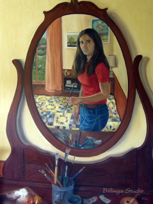 Self-Portrait, 1977 (Age 22)