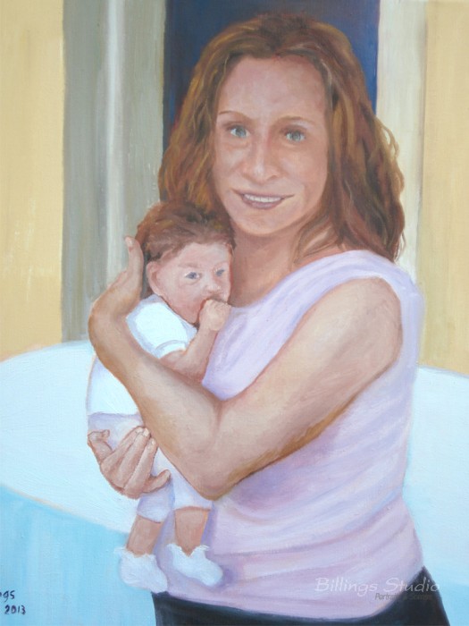 Portrait of Mikaela and Iris, 2013