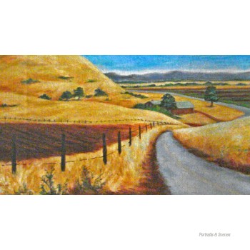 Golden Hills of Gilroy, California, 1987