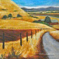 Golden Hills of Gilroy, California, 1987